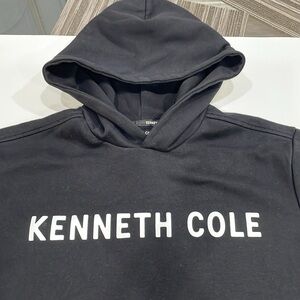 Kenneth Cole medium hoodie, black white stripe
